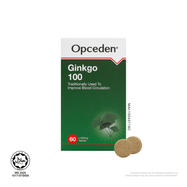Opceden Ginkgo 100 300mg (60s)
